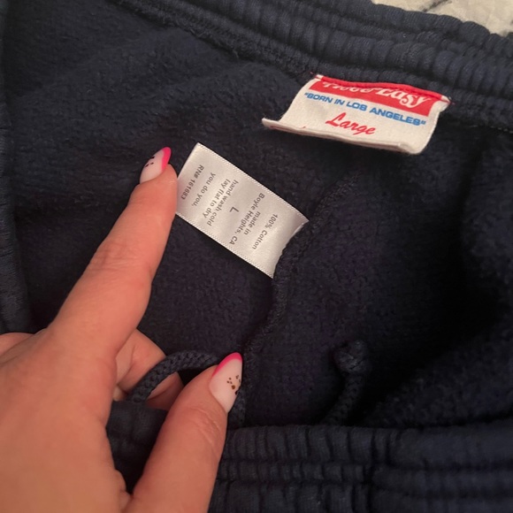 FREE & EASY HEAVY FLEECE SWEATPANTS Large - Picture 2 of 5